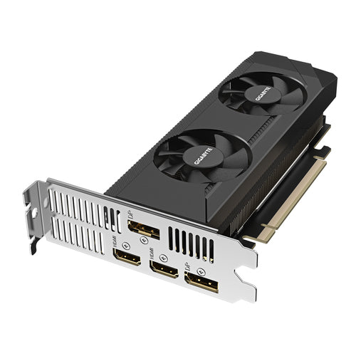 GIGABYTE GeForce RTX 3050 OC Low Profile 6G NVIDIA 6 GB GDDR6 GIGABYTE GeForce RTX 3050 OC Low Profile 6G NVIDIA 6 GB GDDR6